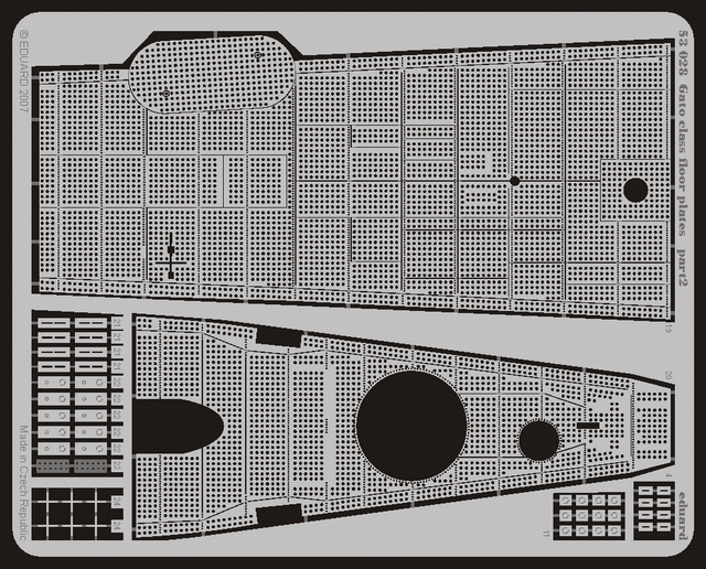 Eduard BIG5301 GATO CLASS SUBMARINE 1/72 REVELL – imagen 4