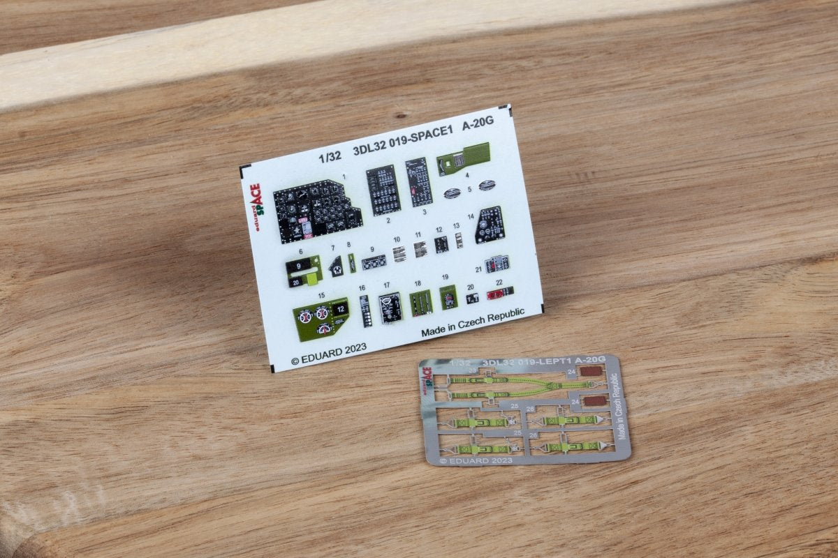 Eduard 3DL32019 A-20G SPACE HONG KONG MODELS 1/32 – immagine 2