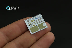 Quinta Studio QD48259 F/A-18E 3D-Printed &amp;amp; coloured Interior on decal paper (HobbyBoss) 1/48 – imagen 6