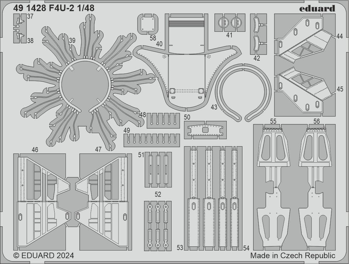Eduard 491428 F4U-2 MAGIC FACTORY 1/48 – Bild 2