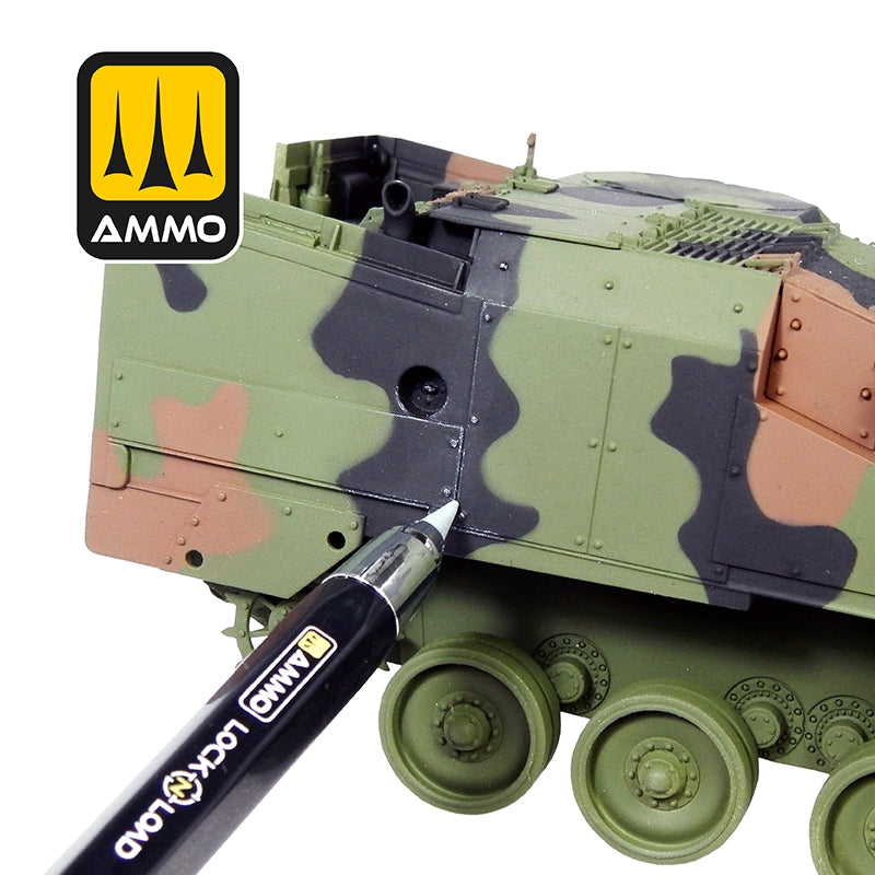 AMMO of Mig Jimenez 8349 Lock &amp;#39;N Load - Weathering Rechargable Technical Pencil – immagine 8