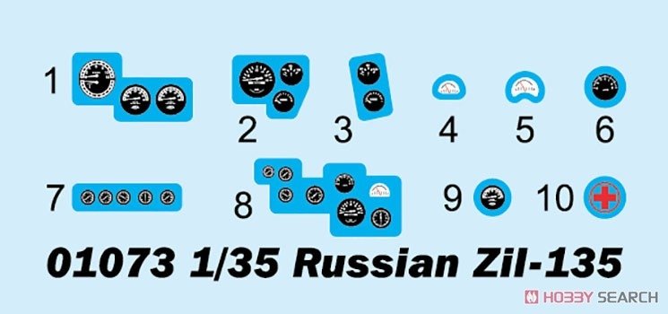 Trumpeter 01073 Russian Zil-135 1/35 – image 10