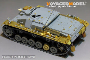 Voyager modèle PE35871 WWII allemand StuG.III Ausf.C/D Basic pour DRAGON 1/35  – image 3