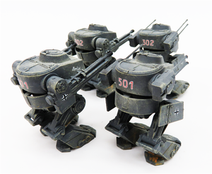 Modelcollect UA72195 Fist of War German WWII Blf-100A light fighting Mech 1/72 – imagen 5