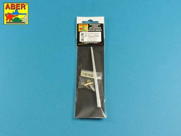 Aber 35L-270 German 8,8cm One part Pak 43/3 L/71 barrel for Jagdpanther Ausf G1 early 1/35 – imagen 4