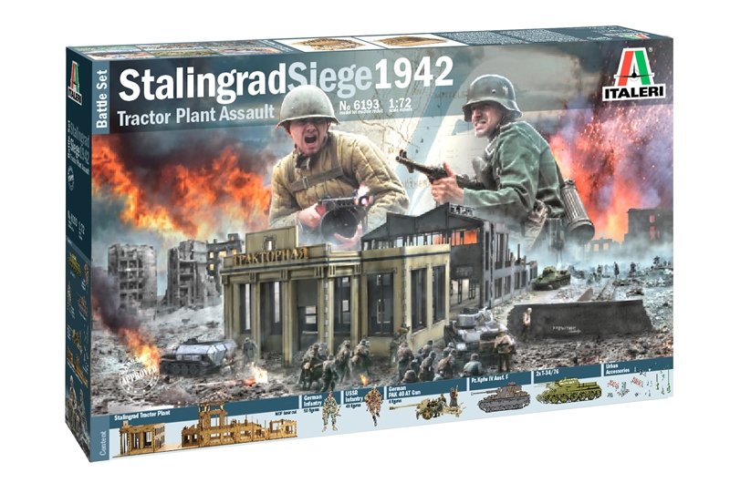 Italeri 6193 STALINGRAD SIEGE 1942 - BATTLE SET 1/72 – imagen 2