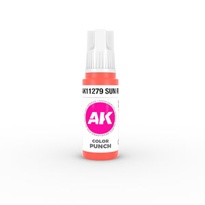 AK Interactive AK11279 SUN RED – COLOR PUNCH 17ml – Bild 2