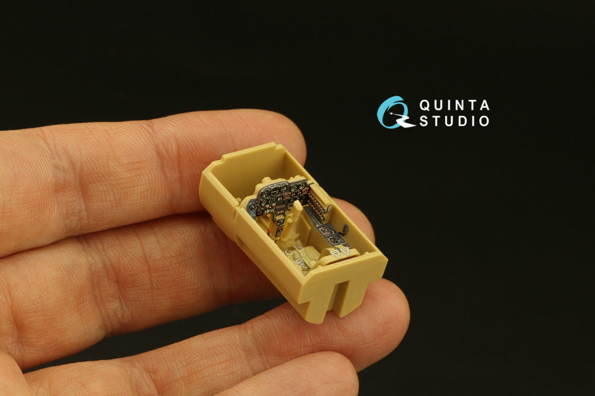 Quinta Studio QD48300 Me 262 HGIII 3D-Printed coloured Interior on decal paper (Amusing Hobby) 1/48 – imagen 8
