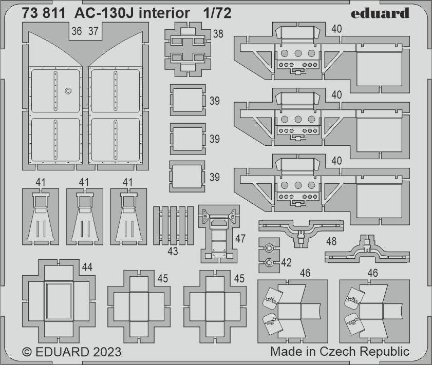 Eduard BIG72178 AC-130J PART I ZVEZDA 1/72 – zdjęcie 2