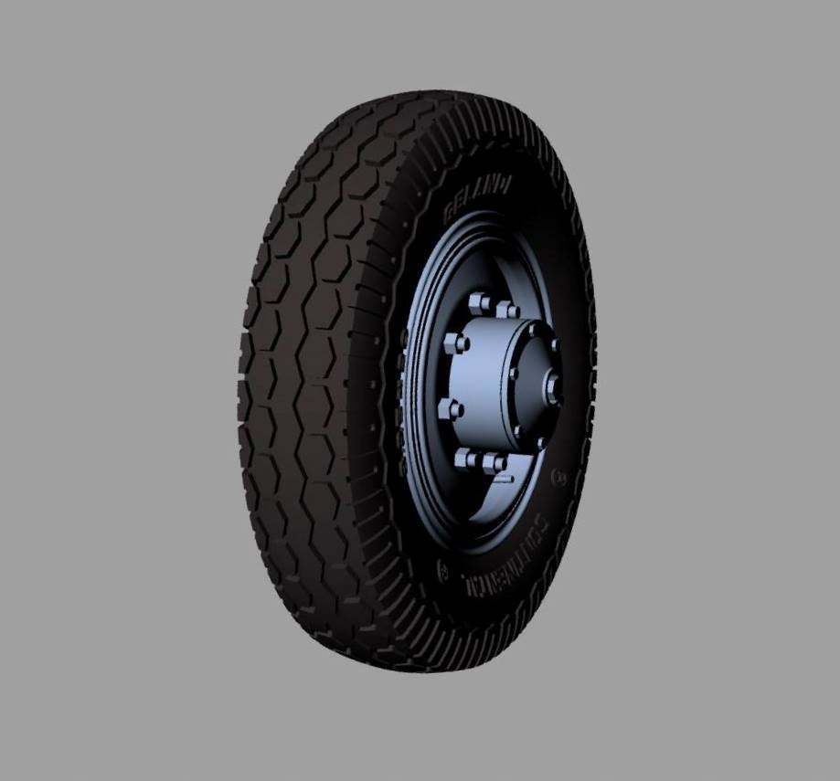 Panzer Art RE35-454 M-35 ADGZ-Daimler road wheels (Fulda) 1/35 – imagen 2