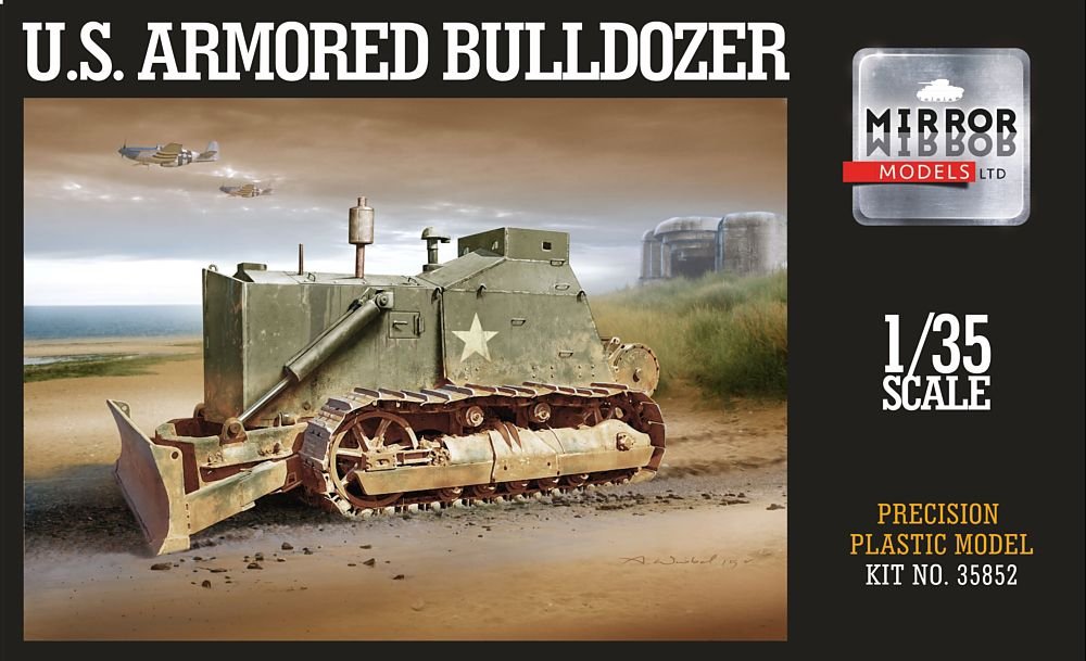 Mirror Model 35852 U.S. Armored Bulldozer 1/35