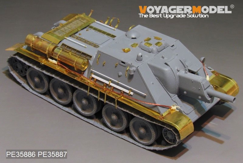 Voyager Model PE35886 WWII Russia SU-122 Basic For MINIART 1/35 – imagen 6