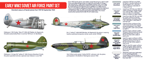 Hataka HTK-AS33 Early WW2 Soviet Air Force paint set (8x17ml) – image 2