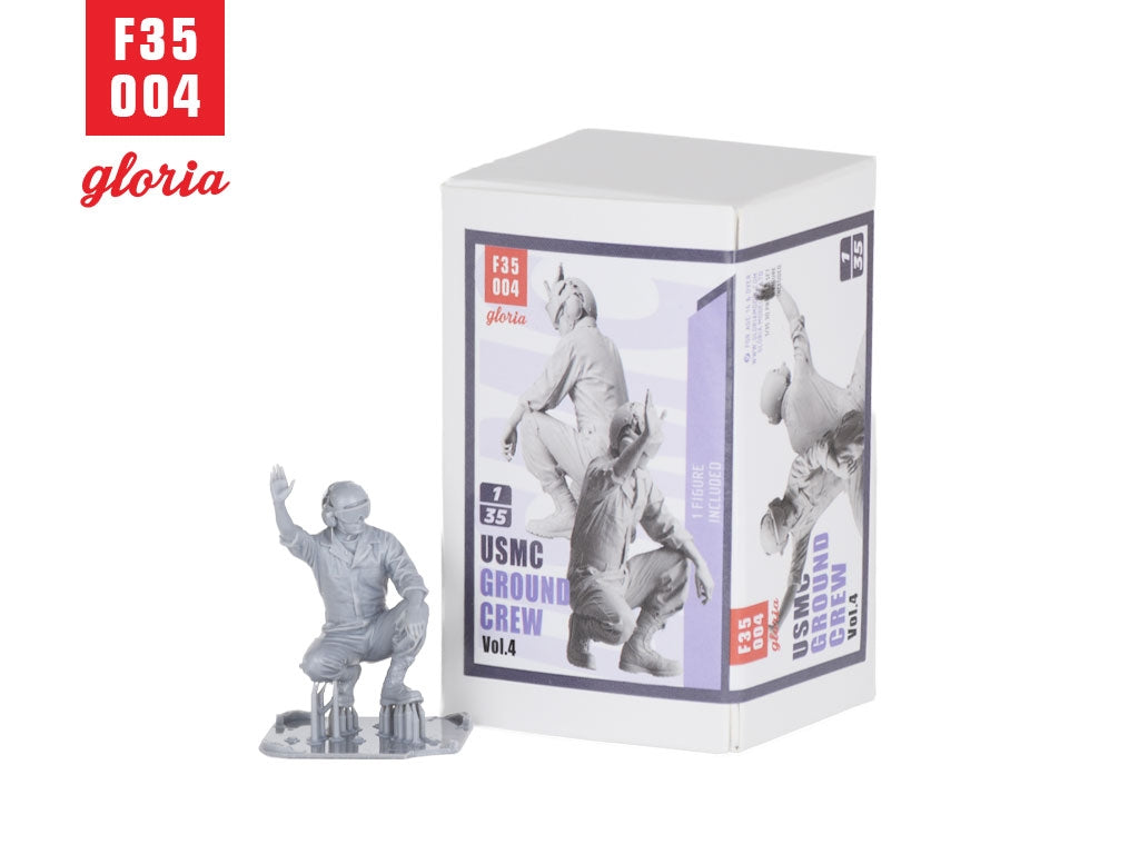 Gloria F35004 USMC Ground Crew Type 4 3D Printed Figures 1/35 – zdjęcie 5