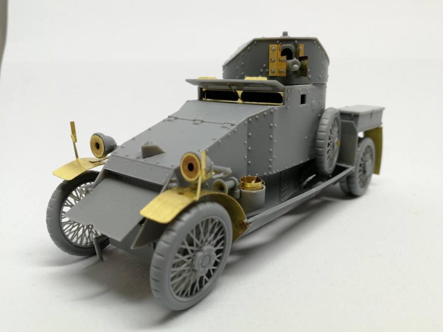 Ensemble de photodécoupe Copper State Models A35-001 Lanchester 1/35 – image 4