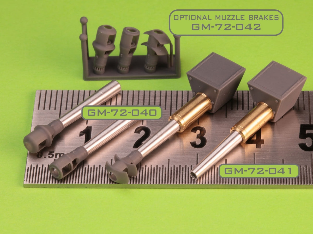 Master GM-72-041 Sturmhaubitze 42 - 10,5 cm StuH 42 L/28 - lufa działa wraz z żywiczną osłoną jarzma (wersja z prostą lufą bez hamulca wylotowego) 1/72 – zdjęcie 4