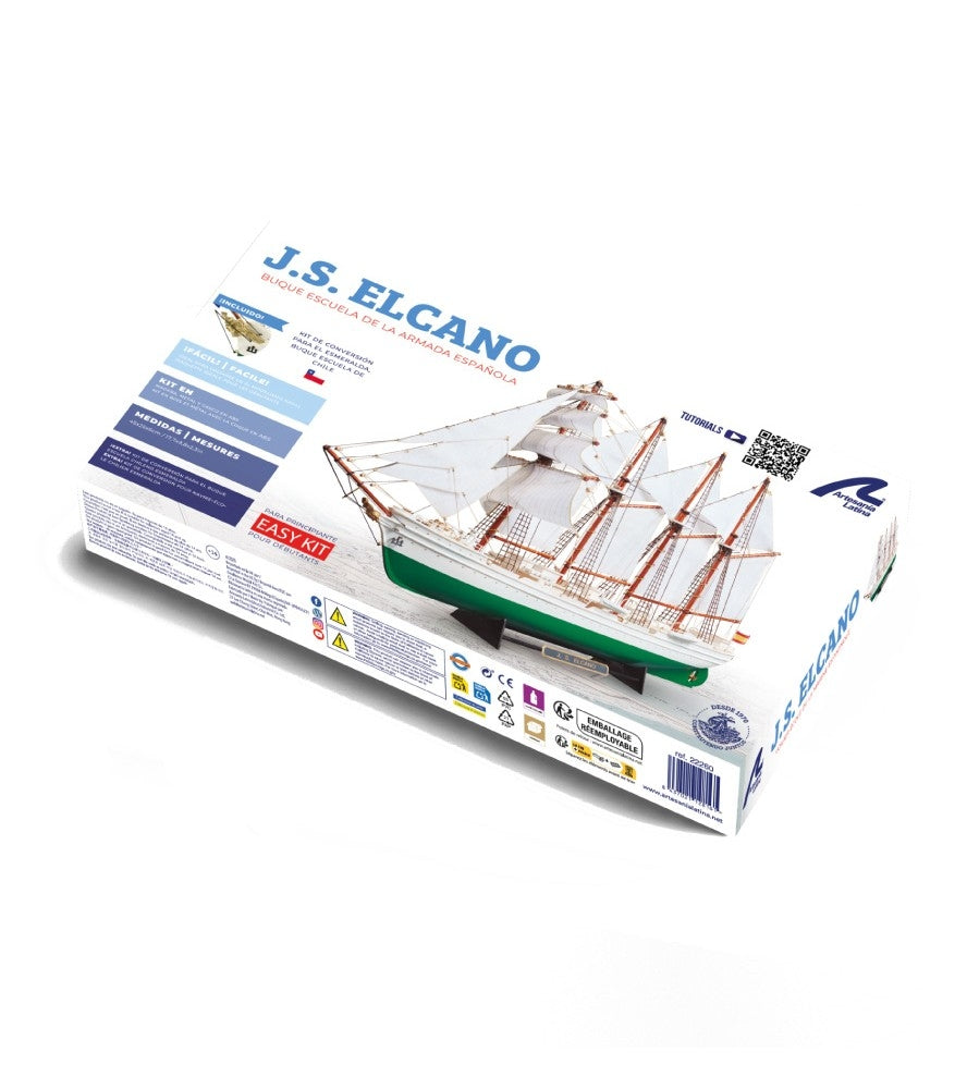 ARTESANIA LATINA 22260 Training Ship Juan Sebastián Elcano &amp; Esmeralda - 1/250