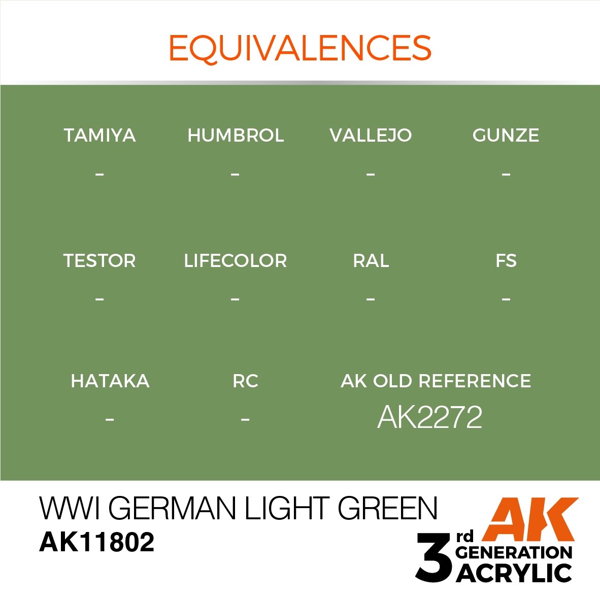 AK Interactive AK11802 WWI GERMAN LIGHT GREEN – AIR 17ml – Bild 3