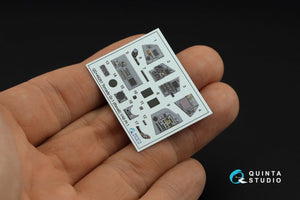 Intérieur imprimé en 3D et coloré sur papier décalcomanie (Revell) pour le Tornado GR.1 de Quinta Studio QD+48261 (avec pièces en résine imprimées en 3D) à l&amp;#39;échelle 1/48. – image 5