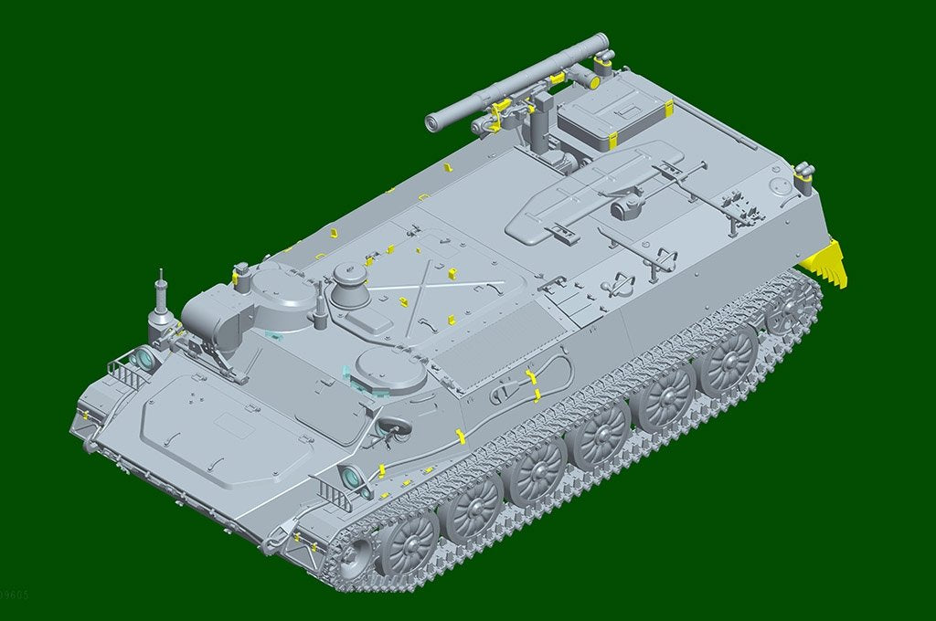 Trumpeter 09605 Russian 9P149 Launching Vehicle w/9K114 Shturm-S ATGM system 1/35 – imagen 5