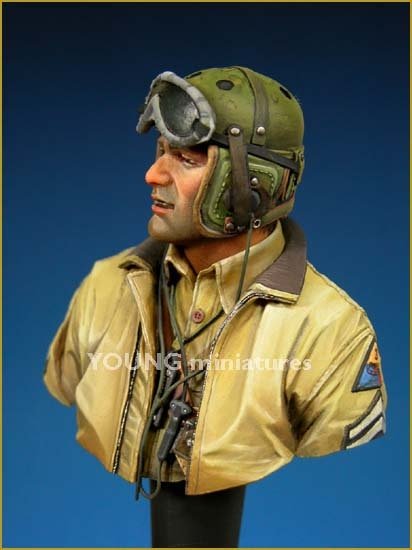 Young Miniatures YM1808 U.S. TANK CREW Europe WWII 1/10 – immagine 5