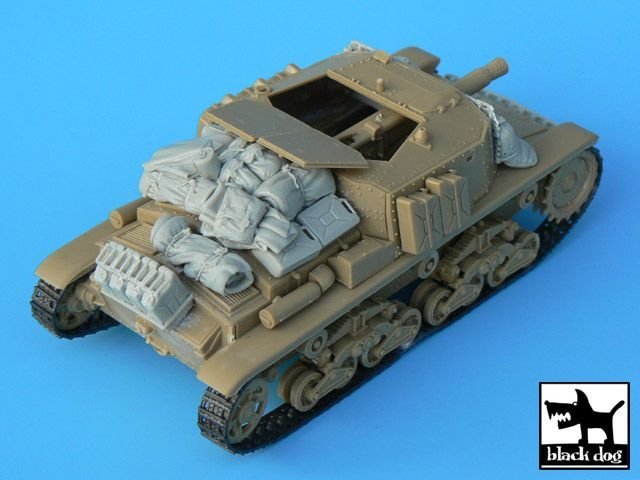 Black Dog T35004 Semovente M40-75/18 accessories set for Tamiya kits 1/35 – Bild 2