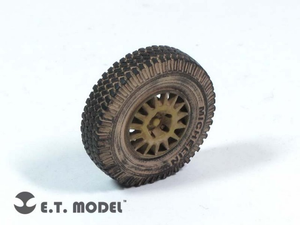E.T. Model ER35-029 Defender XD &amp;#39;Wolf&amp;#39; W.M.I.K Road Wheels Type 3 - weighted for HobbyBoss 82446 1/35