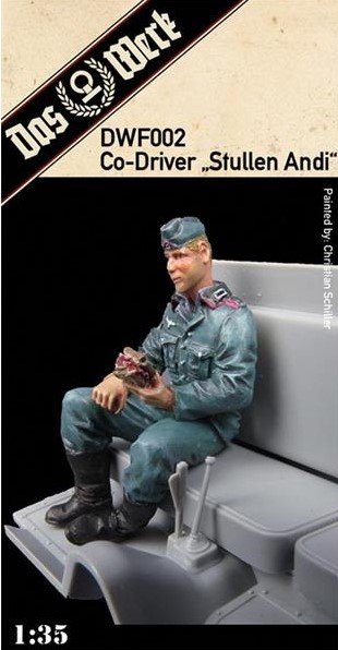 Das Werk DWF002 Co-Driver Figure &amp;quot;Stullen Andi&amp;quot; 1/35