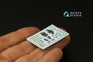 Quinta Studio QD72083 Me 163 3D-Printed &amp;amp; coloured Interior on decal paper (Academy) 1/72 – imagen 4