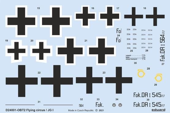 Eduard D24001 Flying circus / JG I MENG 1/24 – Bild 2