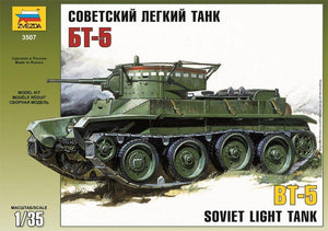Char léger soviétique Zvezda 3507 BT-5 (1/35) – image 3