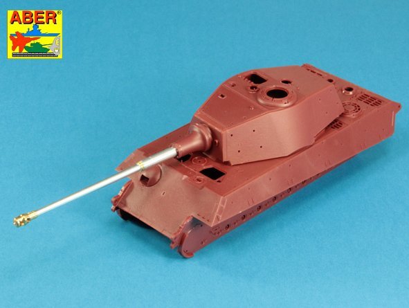 Aber 35L-243 Barrel for German 8,8cm Kw.K 43 (L/71) gun used on Tiger B Henschel-Turm 1/35 – imagen 8
