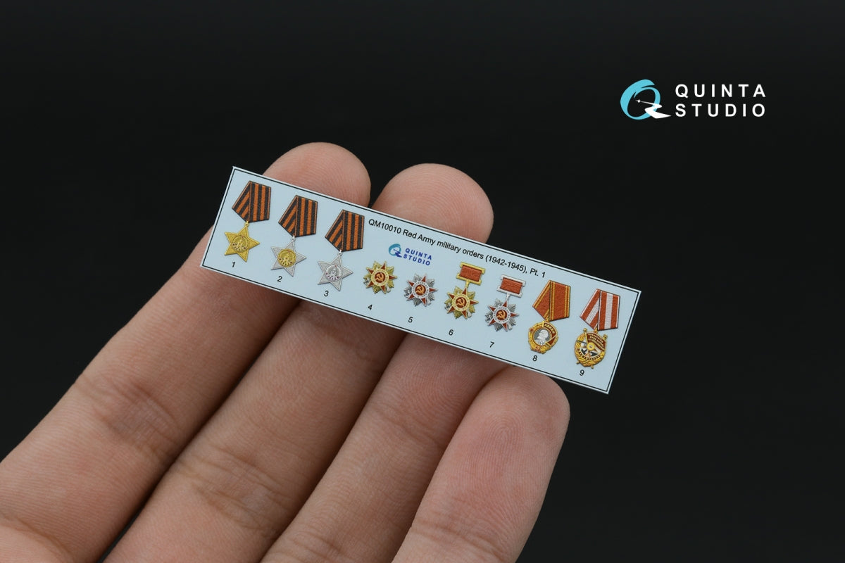 Quinta Studio QM10010 Red Army military orders (1942-1945) pt.1 1/10 – zdjęcie 5