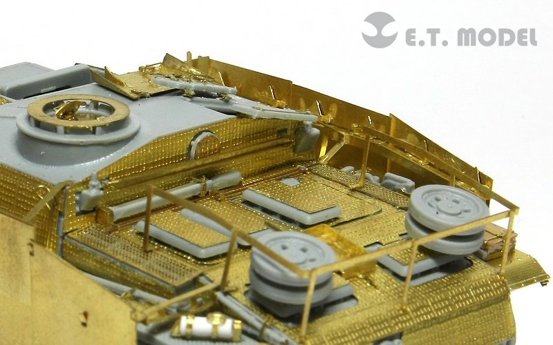 E.T. Model E72-015 WWII German StuG.III Ausf.G Early Production For DRAGON 7283 1/72 – imagen 9