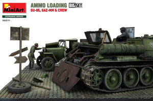Miniart 36071 AMMO LOADING. SU-85, GAZ-MM and CREW. BIG SET 1/35 – imagen 7