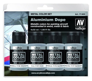 Vallejo 77603 Aluminum Dope 4 x 32ml