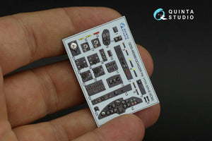 Quinta Studio QD48266 He 111H-3/H-6 3D-Printed &amp;amp; coloured Interior on decal paper ( ICM ) 1/48 – imagen 10