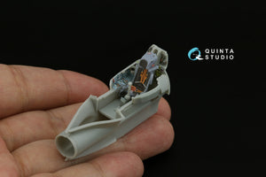 Intérieur coloré imprimé en 3D sur papier décalcomanie (Modelsvit) pour Su-17M3 (Quinta Studio QD+72168) (avec pièce en résine imprimée en 3D) 1/72 – image 12