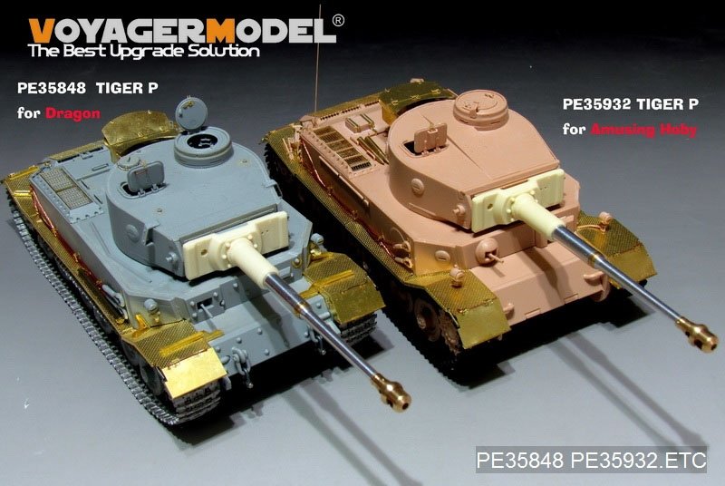 Voyager Model PE35932 WWII German Panzerkampfwagen VI (P) For AMUSING 35A023 1/35 – imagen 12