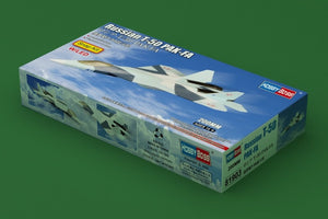 Hobby Boss 81903 T-50 PAK-FA Snap Kit W/LED 200mm – imagen 2
