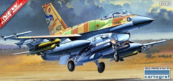 Academy 12105 F-16I SUFA 1/32 – Bild 3