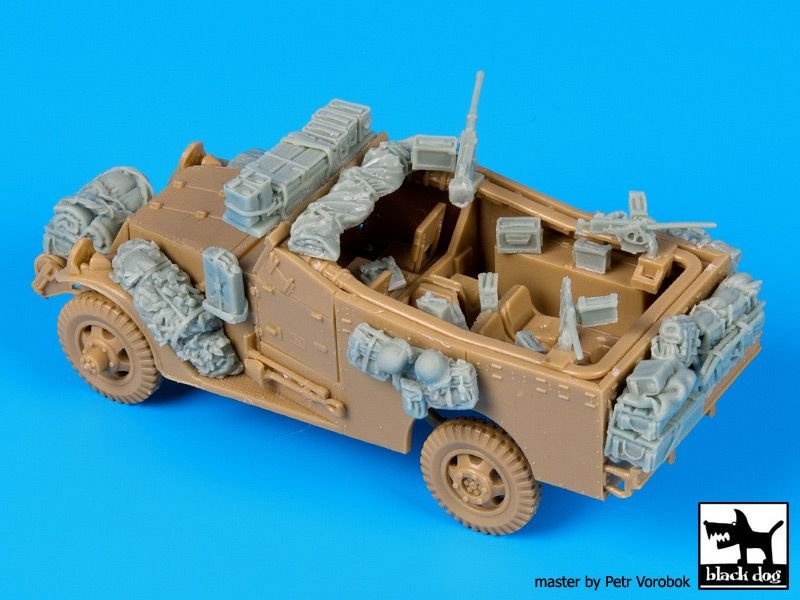 Black Dog T72074 M 3 Scout car accessories set for Italeri 1/72 – imagen 4
