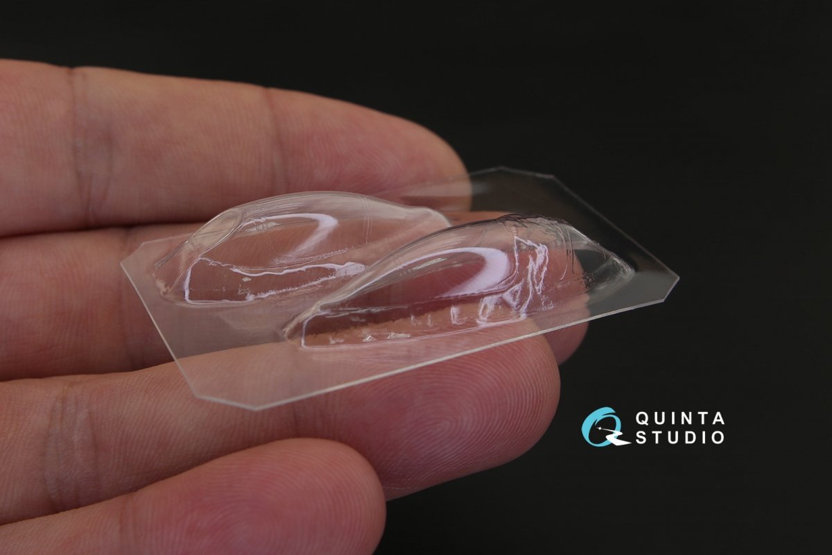 Quinta Studio QC72026 MiG-15 vacuformed clear canopy (for Eduard kit) 1/72 – imagen 4