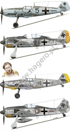 Kagero 97006 JG 26 Jagdeschwader &amp;quot;Schlagater&amp;quot;(decals) EN – imagen 2