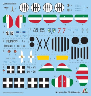 Italeri 1438 CR.32 Freccia 1/72 – zdjęcie 8