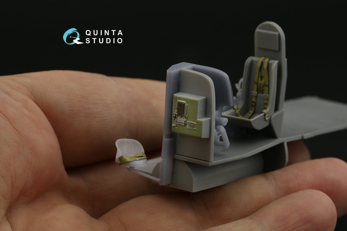 Quinta Studio QD+48379 Bristol Beaufort Mk.I 3D-Printed &amp;amp; coloured Interior on decal paper (ICM) (with 3D-printed resin parts) 1/48 – imagen 5