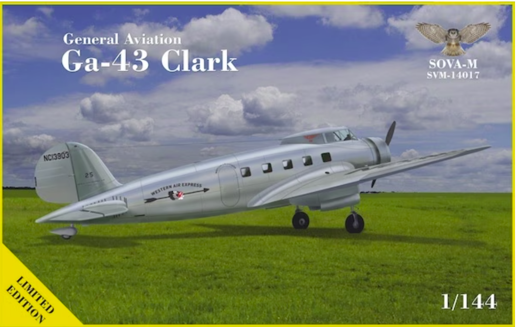 Sova 14017 Aviation générale Ga-43 1/144