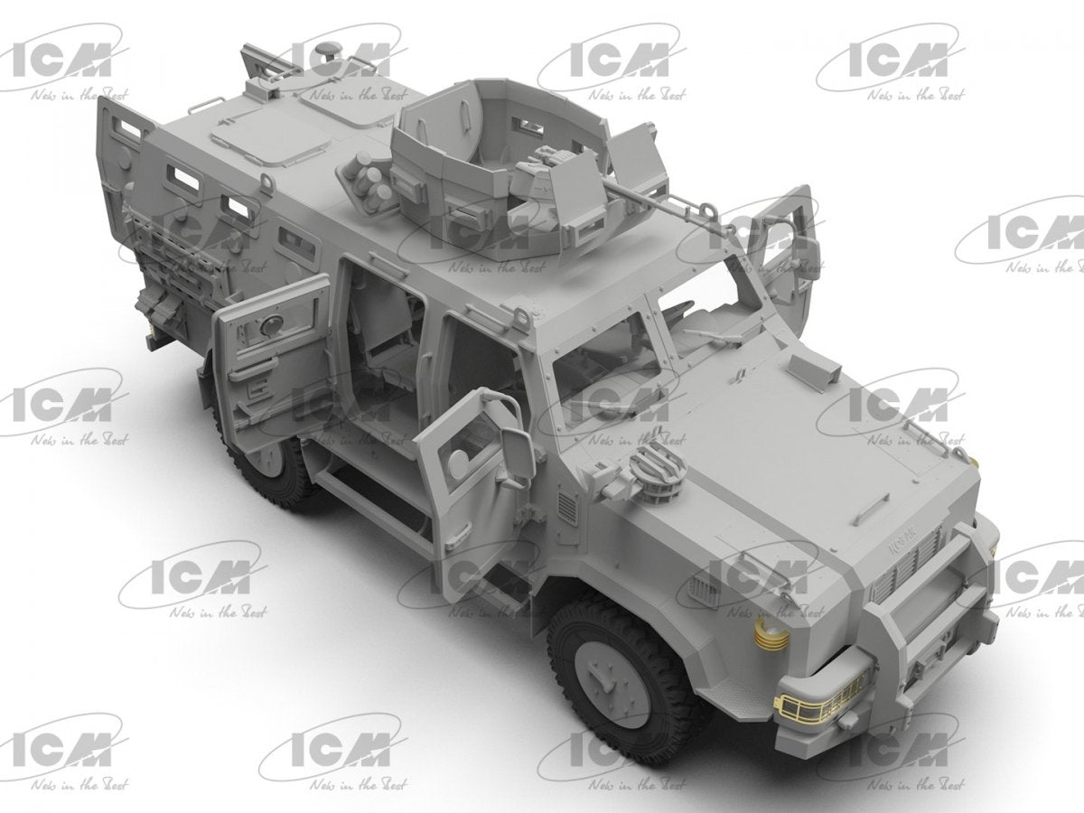 ICM 35014 Kozak-2 Ukrainian MRAP-class Armored Vehicle 1/35 – imagen 9