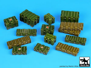 Black Dog T35067 Universal modern plastic boxes accessories set 1/35 – Bild 5