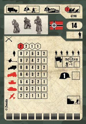 Zvezda 6198 German Infantry (winter uniform, 1941-1945) 1/72 – imagen 3
